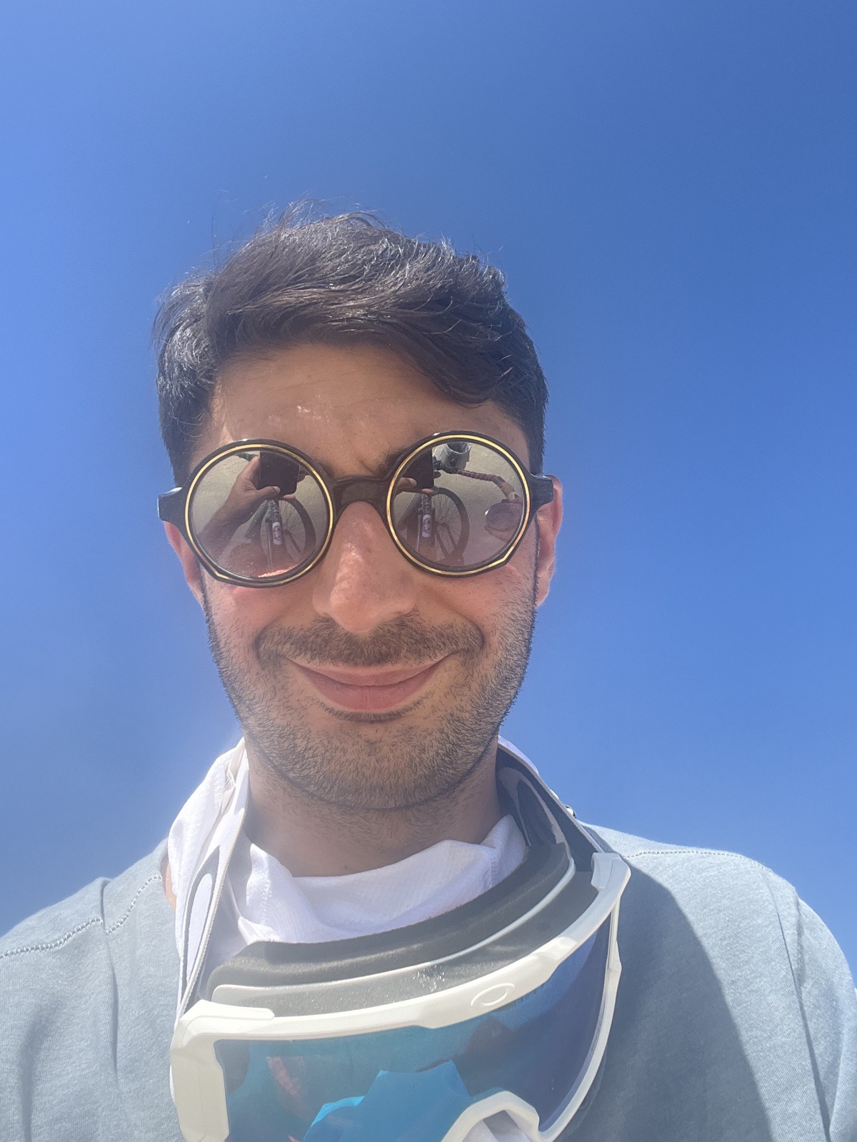 Lee Hnetinka at Burning Man in the Black Rock Desert, Nevada