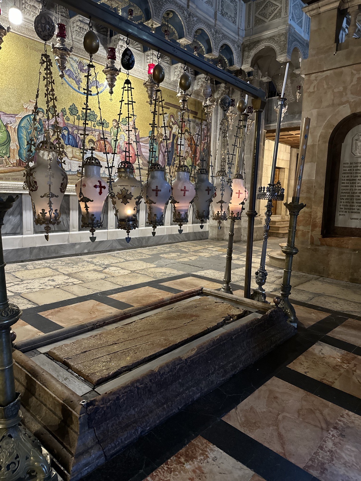 The Church of the Holy Sepulchre in the Old City of Jerusalem, photographed by Lee Hnetinka